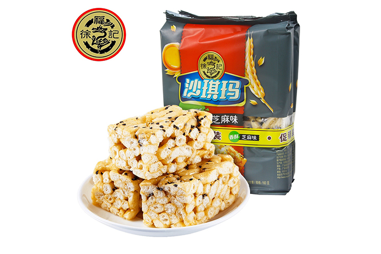 HSUFUCHI SESAME FLAVOR SHAQIMA TWIN PACK 160G